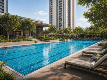 Half-olympic pool